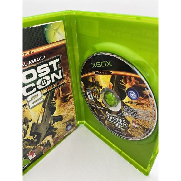 Tom Clancy's 2011: Final Assault Ghost Recon 2 Xbox Original Complete CIB Tested - Picture 6 of 7